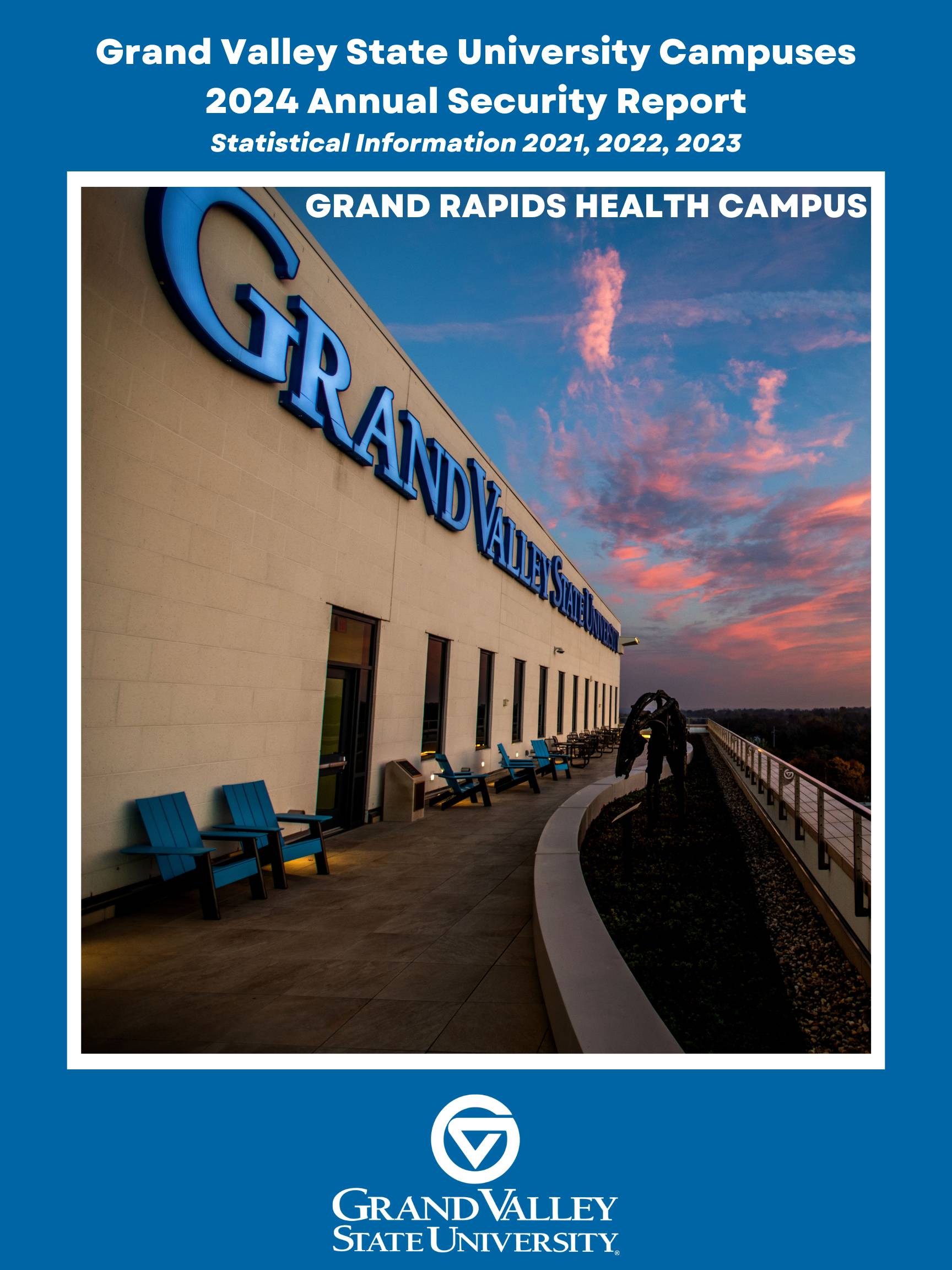 2024 Grand Rapids Health Campus Annual Security Report Cover